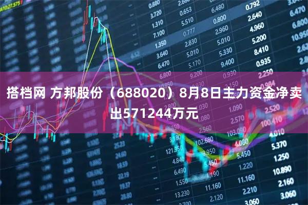 搭档网 方邦股份（688020）8月8日主力资金净卖出571244万元